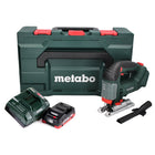 Sierra de calar a batería Metabo STAB 18 LTX 100 18 V + 1x batería LiHD 4,0 Ah + cargador + MetaBOX