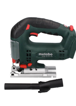 Metabo STAB 18 LTX 100 Scie sauteuse sans fil 18V + 1x Batterie LiHD 4,0 Ah + Chargeur + Coffret MetaBOX