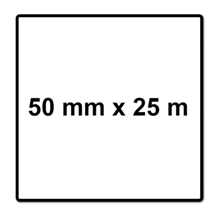 Meisterling Nastro adesivo 50 mm x 25 m ( 006300000110 ) - a dispersione acrilica