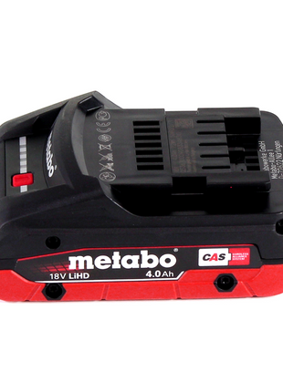 Metabo Power 160-5 18 LTX BL OF Akku Kompressor 18 V 8,0 bar Brushless + 1x LiHD Akkupack 4,0 Ah + Ladegerät