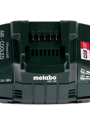 Metabo Power 160-5 18 LTX BL OF Akku Kompressor 18 V 8,0 bar Brushless + 1x LiHD Akkupack 4,0 Ah + Ladegerät