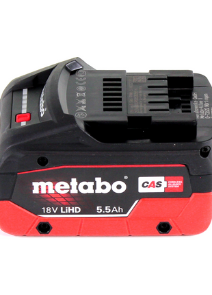 Metabo Power 160-5 18 LTX BL OF Akku Kompressor 18 V 8,0 bar Brushless + 1x LiHD Akkupack 5,5 Ah + Ladegerät