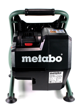 Compresor de batería Metabo Power 160-5 18 LTX BL OF 18 V 8,0 bar sin escobillas + 1x batería LiHD 8,0 Ah - sin cargador