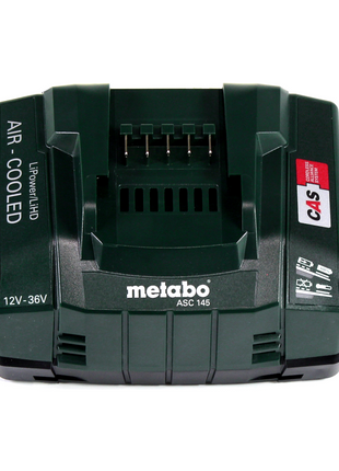 Metabo Power 160-5 18 LTX BL OF Akku Kompressor 18 V 8,0 bar Brushless + 1x LiHD Akkupack 8,0 Ah + Ladegerät