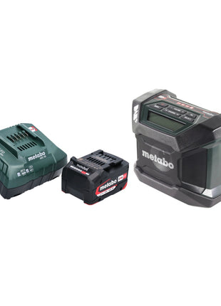 Metabo R 12-18 DAB+ BT Akku Baustellenradio 12-18 V DAB+ + 1x Akku 4,0 Ah + Ladegerät