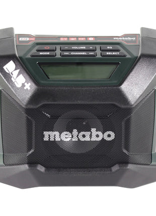 Metabo R 12-18 DAB+ BT radio de chantier sur batterie 12-18 V DAB+ + 1x batterie 4,0 Ah + chargeur