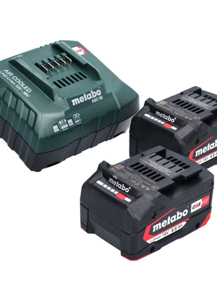 Metabo R 12-18 DAB+ BT radio de chantier sur batterie 12-18 V DAB+ + 2x batteries 4,0 Ah + chargeur