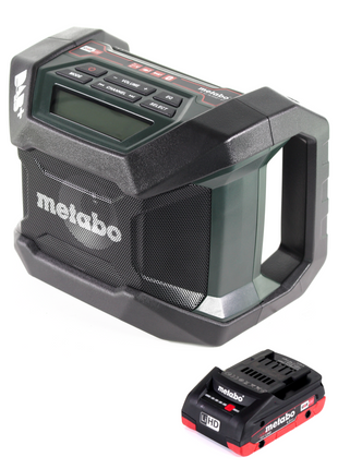 Metabo R 12-18 DAB+ BT Akku Baustellenradio 12-18 V DAB+ + 1x LiHD Akku 4,0 Ah - ohne Ladegerät