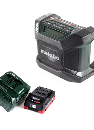 Metabo R 12-18 DAB+ BT radio de chantier sur batterie 12-18 V DAB+ + 1x batterie LiHD 4,0 Ah + chargeur