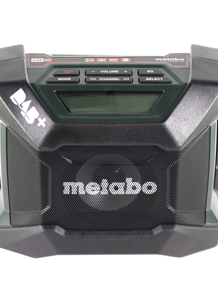 Metabo R 12-18 DAB+ BT radio de chantier à batterie 12-18 V DAB+ + 2x batterie LiHD 4,0 Ah + chargeur