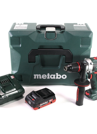 Perceuse à percussion sans fil Metabo SB 18 LTX Impulse 18 V 110 Nm + 1 batterie LiHD 4,0 Ah + chargeur + MetaLoc