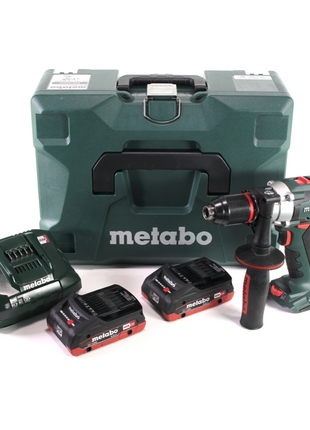 Metabo SB 18 LTX Impuls Akku Schlagbohrschrauber 18 V 110 Nm + 2x LiHD Akku 4,0 Ah + Ladegerät + MetaLoc