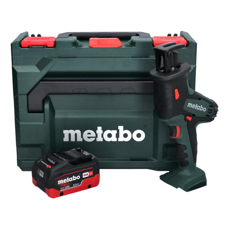 Metabo SSE 18 LTX Compact Akku Säbelsäge Reciprosäge 18 V + 1x Akku 8,0 Ah + metaBOX - ohne Ladegerät - Toolbrothers