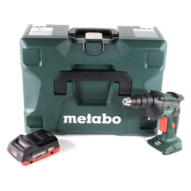 Metabo SE 18 LTX 4000 Akku Trockenbauschrauber 18 V 7 Nm 1/4" + 1x LiHD Akku 4,0 Ah + MetaLoc - ohne Ladegerät