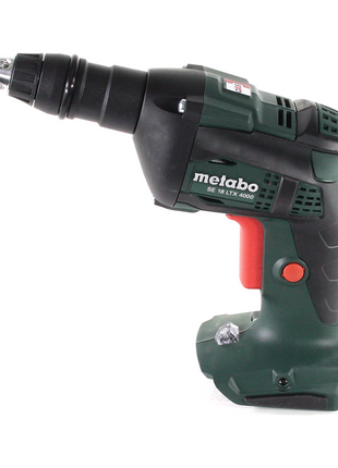 Metabo SE 18 LTX 4000 Akku Trockenbauschrauber 18 V 7 Nm 1/4" + 2x LiHD Akku 4,0 Ah + Ladegerät + MetaLoc