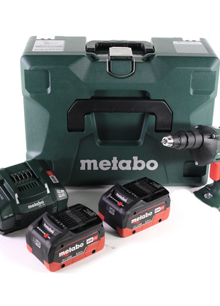 Metabo SE 18 LTX 4000 Akku Trockenbauschrauber 18 V 7 Nm 1/4" + 2x LiHD Akku 8,0 Ah + Ladegerät + MetaLoc