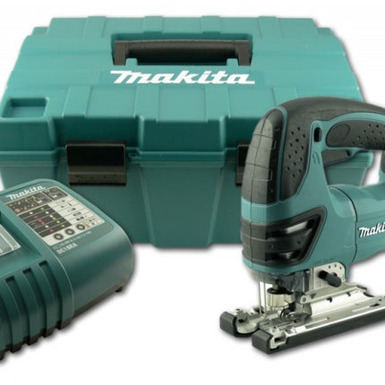 Makita BJV 180 18V Li-ion Akku Stichsäge + 1x Makita Akku BL1830 B +  Makita DC18RC Lader + Koffer - Toolbrothers