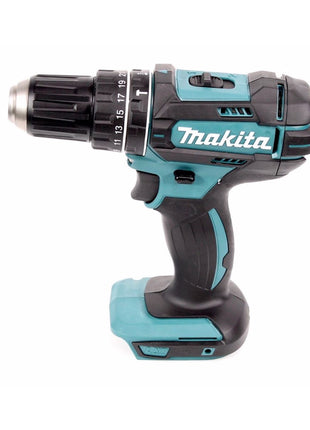 Taladro percutor inalámbrico Makita DHP 482 STTK 18 V 62 Nm + 1x batería 5,0 Ah + cargador + set de accesorios 101 piezas + estuche