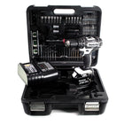 Makita DHP 482 SMTKW Akku Schlagbohrschrauber 18 V 62 Nm + 1x Akku 4,0 Ah + Ladegerät + 101 tlg. Zubehörset + Koffer