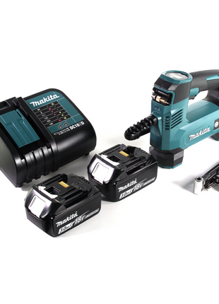 Makita DMP 180 SF Akku Kompressor 18 V 8,3 bar + 2x Akku 3,0 Ah + Ladegerät - Toolbrothers