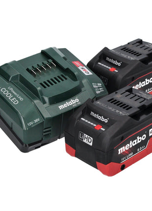 Metabo NIV 18 LTX BL 1.6 Akku Nibbler 18 V Brushless Knabber + 2x LiHD Akku 8,0 Ah + Ladegerät + metaBOX