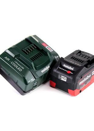 Meuleuse droite à batterie Metabo GA 18 LTX 18 V + 1 batterie LiHD 5,5 Ah + chargeur + MetaLoc