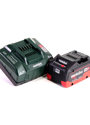 Metabo GA 18 LTX Akku Geradschleifer 18 V + 1x LiHD Akku 8,0 Ah + Ladegerät + MetaLoc