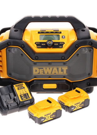 DeWalt DCR 027 P1 radio de batería DAB+ 10,8-18,0 V + 2x baterías 5,0 Ah + cargador