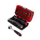 Facom R2NANO Steckschlüssel Set 38 tlg. 1/4'' ( 834486 ) + Koffer