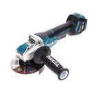Makita DGA 519 Z Smerigliatrice angolare a batteria 18V 125 mm, Brushless, X-Lock - senza batteria, senza caricabatterie