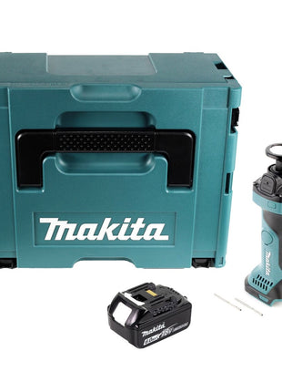 Makita DCO 180 G1J Akku Rotationsschneider 18 V 30.000 U/min + 1x Akku 6,0 Ah + Makpac - ohne Ladegerät