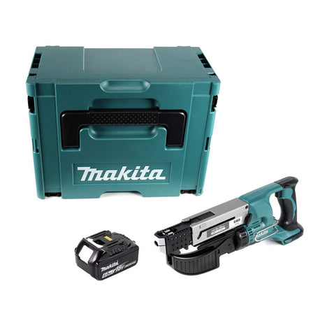 Makita DFR 550 G1J Akku Magazinschrauber 18 V 25 - 55 mm + 1x Akku 6,0 Ah + Makpac - ohne Ladegerät