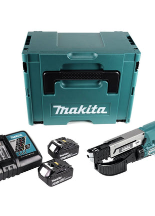 Makita DFR 550 RGJ Visseuse automatique sans fil18 V -  25 - 55 mm + 2x Batteries 6,0 Ah + Chargeur + Makpac