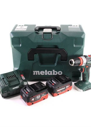 Metabo BS 18 L BL Q Akku Bohrschrauber 18 V 60 Nm Brushless + MetaLoc + 2x 5,5Ah LiHD Akku + Ladegerät