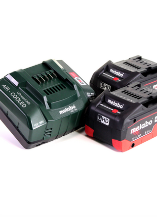 Taladro atornillador a batería Metabo BS 18 L BL Q 18 V 60 Nm sin escobillas + MetaLoc + 2 baterías 8,0 Ah LiHD + cargador