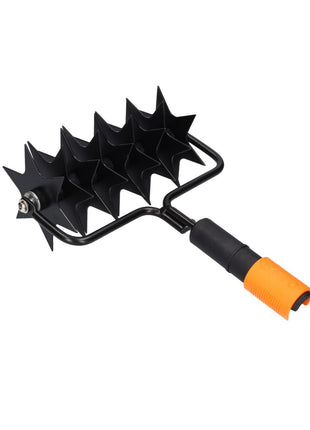 Fiskars QuikFit Aérateur en étoile pour ameublir et broyer le sol (136524).