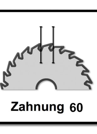 Festool Universal Sägeblatt W60 260 x 2,5 x 30 mm 3 Stück ( 3x 494604 ) für Kapp Zugsäge KS 120 und KS 88 - Toolbrothers