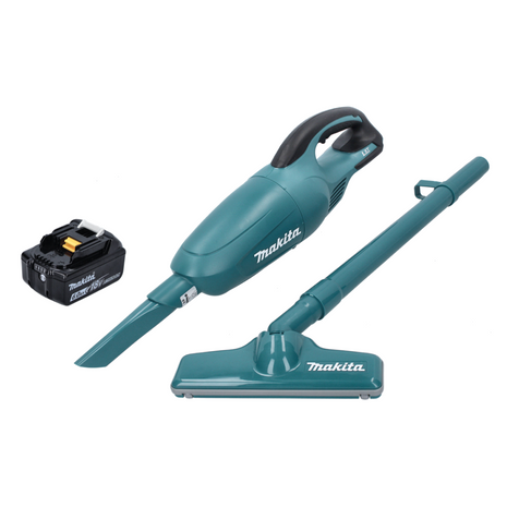 Makita DCL 180 G1 Akku Staubsauger 18 V Grün + 1x Akku 6,0 Ah - ohne Ladegerät