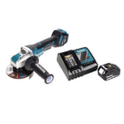 Amoladora angular a batería Makita DGA 519 RF1 18 V 125 mm sin escobillas X-Lock + 1x batería 3,0 Ah + cargador