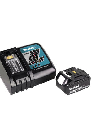 Amoladora angular a batería Makita DGA 519 RF1 18 V 125 mm sin escobillas X-Lock + 1x batería 3,0 Ah + cargador