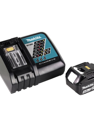 Makita DGA 519 RM1J amoladora angular a batería 18 V 125 mm sin escobillas X-Lock + 1x batería 4,0 Ah + cargador + Makpac