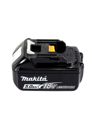 Amoladora angular a batería Makita DGA 519 T1 18 V 125 mm sin escobillas X-Lock + 1x batería 5,0 Ah - sin cargador