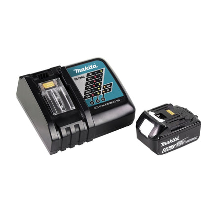 Makita DGA 519 RT1J Akku Winkelschleifer 18 V 125 mm Brushless X-Lock + 1x Akku 5,0 Ah + Ladegerät + Makpac