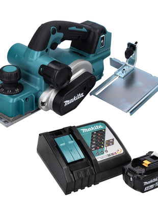 Makita DKP 181 RF1 strug akumulatorowy 82 mm 18 V bezszczotkowy + 1x akumulator 3,0 Ah + ładowarka