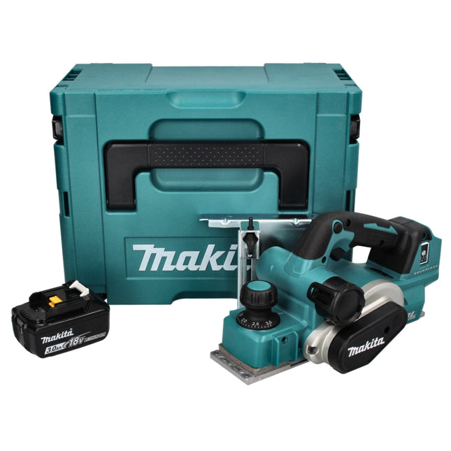 Makita DKP 181 F1J Pialla a batteria 82 mm 18 V brushless + 1x batteria ricaricabile 3,0 Ah + Makpac - senza caricabatterie