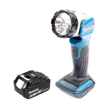 Makita BML 802 G1 Akku Lampe für 14,4 und 18V Akkus + 1x Akku 6,0 Ah - ohne Ladegerät