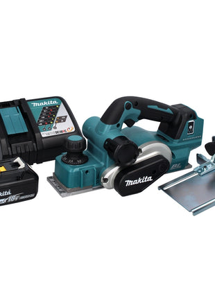 Makita DKP 181 RM1 Akku Hobel Falzhobel 82 mm 18 V Brushless + 1x Akku 4,0 Ah + Ladegerät