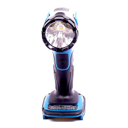 Makita BML802RG Lampada a batteria per batterie da 14,4 e 18V + 2 batterie da 6,0Ah + caricabatteria