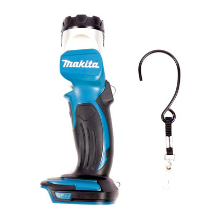 Makita BML802RG Lampada a batteria per batterie da 14,4 e 18V + 2 batterie da 6,0Ah + caricabatteria