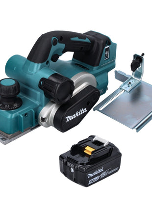 Makita DKP 181 G1 Akku Hobel Falzhobel 82 mm 18 V Brushless + 1x Akku 6,0 Ah - ohne Ladegerät